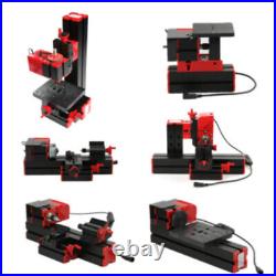 DIY Mini Wood Metal Motorized Lathe Machine Woodworking Turning Tool Kit