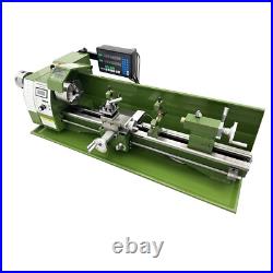 Double Chuck Mini Metal Lathe Bench Metalworking Lathe With Grating Ruler 829.5