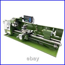 Double Chuck Mini Metal Lathe Bench Metalworking Lathe With Grating Ruler 829.5 Double Chuck Mini Metal Lathe Bench Metalworking Lathe With Grating Ruler 829.5