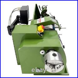 Double Chuck Mini Metal Lathe Bench Metalworking Lathe With Grating Ruler 829.5 Double Chuck Mini Metal Lathe Bench Metalworking Lathe With Grating Ruler 829.5