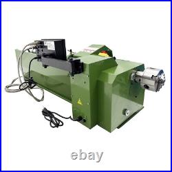 Double Chuck Mini Metal Lathe Bench Metalworking Lathe With Grating Ruler 829.5