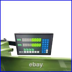 Double Chuck Mini Metal Lathe Bench Metalworking Lathe With Grating Ruler 829.5 Double Chuck Mini Metal Lathe Bench Metalworking Lathe With Grating Ruler 829.5