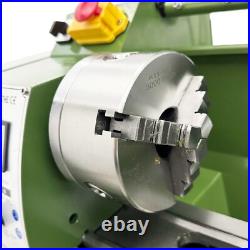 Double Chuck Mini Metal Lathe Bench Metalworking Lathe With Grating Ruler 829.5