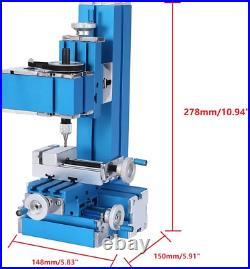 Ele ELEOPTION Metal Mini Milling Machine DIY Tool Benchtop Wood Lathe Woodworkin