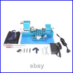 Electric Mini Metal Lathe Milling Machine DIY Tool Woodworking Lathe 100-240V