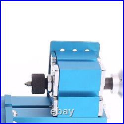 Electric Mini Metal Lathe Milling Machine DIY Tool Woodworking Lathe 100-240V