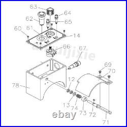 Electrical Speed Control Box SIEG C0&JET BD-3&Grizzly G0745 Mini Lathe Electrica