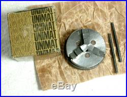Emco Unimat DB SL Mini Lathe 3-Jaw Self Centering Chuck, Ref 1001
