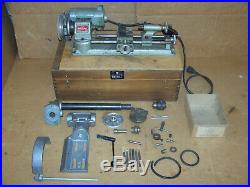 Emco Unimat Mini Micro Lathe Red Badge Label DB200 Watchmaker Jeweler Machinist