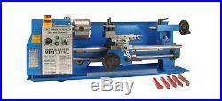 Erie Tools 7 x 14 Precision Bench Top Mini Metal Milling Lathe Variable Speed