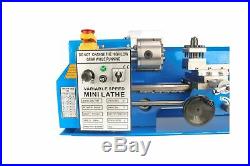 Erie Tools 7 x 14 Precision Bench Top Mini Metal Milling Lathe Variable Speed