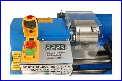 Erie Tools 7 x 14 Precision Bench Top Mini Metal Milling Lathe Variable Speed