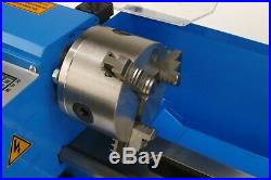 Erie Tools 7x14 Mini Metal Bench Top Variable Speed Lathe and Carbide Cutter Kit