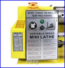 Erie Tools Mini Bench Top Lathe Cutter Kit and Double Bearing Rolling Center