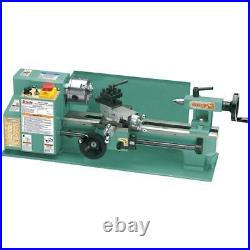 Grizzly Industrial Lathes 7Dx12Hx27W Mini Metal Variable Speed Multi-Colored