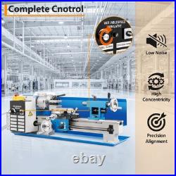 Heavy Duty Mini Metal Lathe 8x30 750W & 9x30 1100W Brushless 5inChuck Version