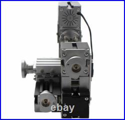 High Power 60W Mini Metal Lathe Soft Metalworking Woodworking DIY Lathe Machine