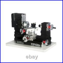 High Power 60W Mini Metal Lathe Soft Metalworking Woodworking DIY Model Making