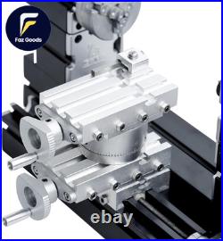 High Power 60W Powerful Mini Metal DIY 4-Axis Rotating Lathe Lathes Machine NEW