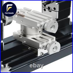 High Power 60W Powerful Mini Metal DIY 4-Axis Rotating Lathe Lathes Machine NEW