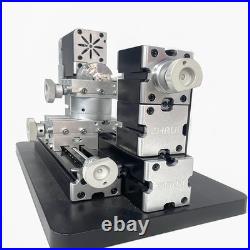 High Power 60W Powerful Mini Metal DIY 4-Axis Rotating Lathe Lathes Machine Tool