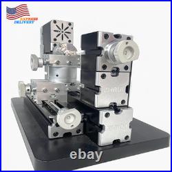 High Power 60W Powerful Mini Metal DIY 4-Axis Rotating Lathe Lathes Machine Tool