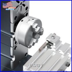 High Power 60W Powerful Mini Metal DIY 4-Axis Rotating Lathe Lathes Machine Tool
