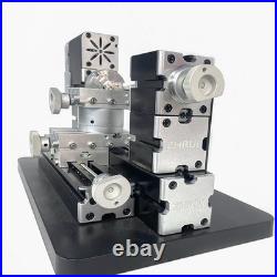 High Power 60W Powerful Mini Metal DIY 4-axis Rotating Lathe Lathes Machine T