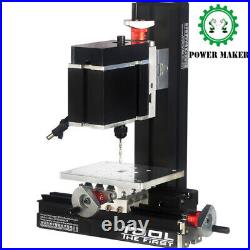 High Power Metal Mini Lathe DIY Micro Drilling Machine Wood Driller 12000rpm 60W