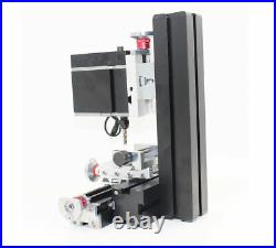 High Power Mini Metal Lathe DIY CNC Tool Micro Milling Machine Woodworking