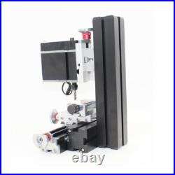 High Power Mini Metal Lathe DIY Tool Micro Milling Machine Millier 12000rpm 60W