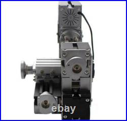 High Power Mini Metal Lathe Soft Metalworking Woodworking DIY Model Making 60W