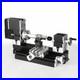 High Power Mini Metal Motorized Lathe Metal Woodworking Lathe Machine 60W
