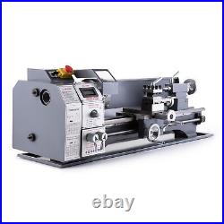 High Precision Mini Metal Lathe 8.7x23.6 3 Jaw Chuck 2250 rpm Brushless Motor