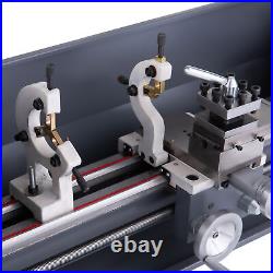 High Precision Mini Metal Lathe 8.7x23.6 3 Jaw Chuck 2250 rpm Brushless Motor