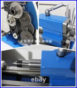 Intbuying 7X12 Metal Bench Lathe Mini Precision Wood Lathe Turning Machine