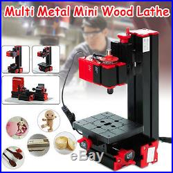 Jig-Saw 6 In 1 Mini Multi Metal Lathe Wood Model Milling Drilling Machine