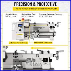 Lathe For Metal 8x14 650W Precision Bank Lathe Precision Lathe US