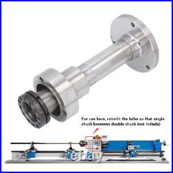 Lathe Spindle Mini Double Chuck Modification Replacement Part for MX-210 WM-210