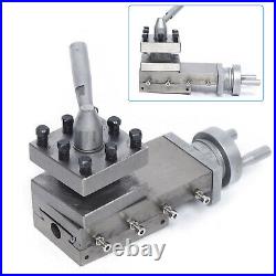 Lathe Tool Post Assembly Holder Mini Lathe Accessories Metal Change 180MM USA