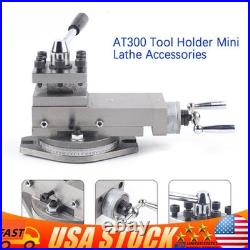 Lathe Tool Rest Mini Metal Lathe Accessories Holder Slide Compound 80mm Stroke