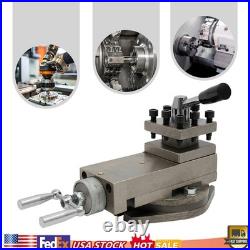 Lathe Tool Rest Mini Metal Lathe Accessories Holder Slide Compound 80mm Stroke Lathe Tool Rest Mini Metal Lathe Accessories Holder Slide Compound 80mm Stroke