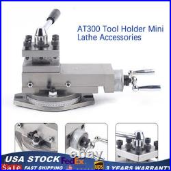 Lathe Tool Rest Mini Metal Lathe Accessories Holder Slide Compound 80mm Stroke