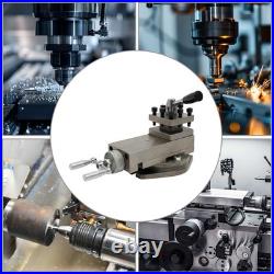Lathe Tool Rest Mini Metal Lathe Accessories Holder Slide Compound 80mm Stroke