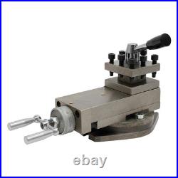 Lathe Tool Rest Mini Metal Lathe Accessories Holder Slide Compound 80mm Stroke