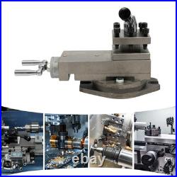Lathe Tool Rest Mini Metal Lathe Accessories Holder Slide Compound 80mm Stroke
