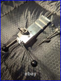 Levin Dual Cross Slide, Very Good, With Rare Quick Change Tool post