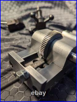 Levin Dual Cross Slide, Very Good, With Rare Quick Change Tool post