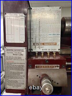 MINI METAL LATHE 9 x 20