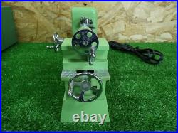MITSUI SM-3 Mini Bench Metalworking Lathe 1/10 Japan Vintage Tool Tested